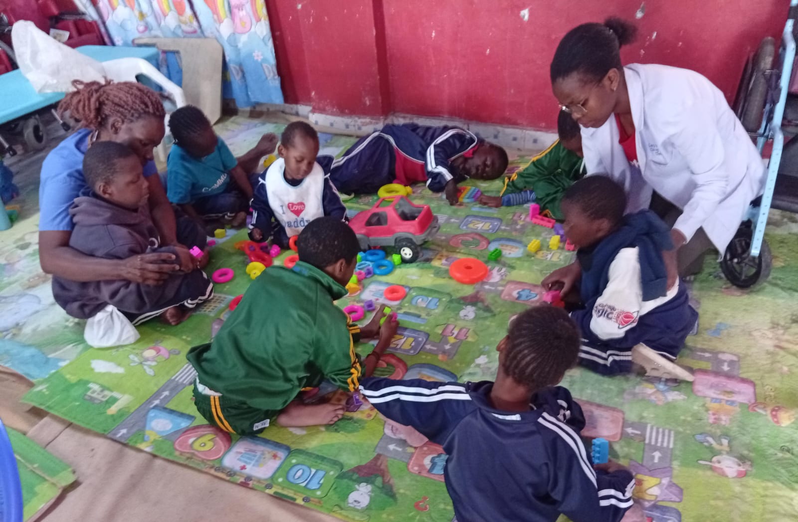 Sensory play and early learning at CHDF