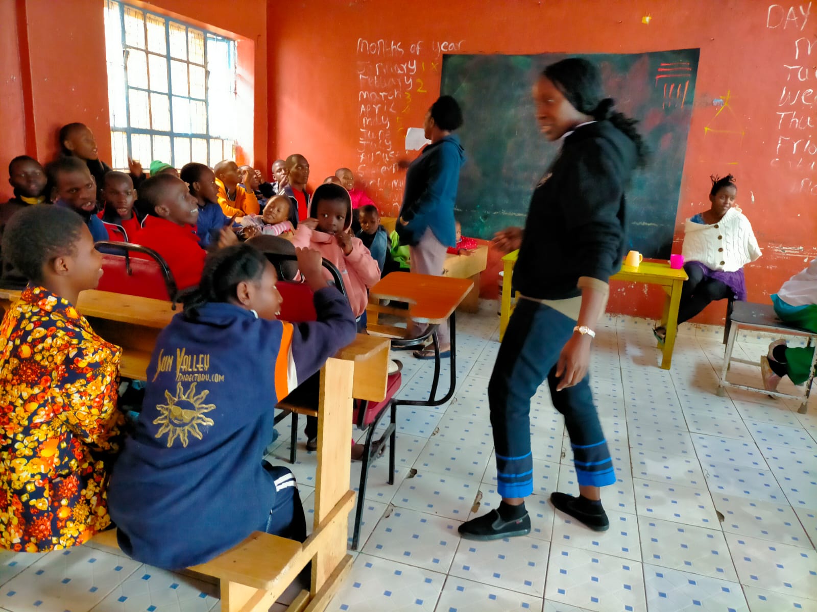 Classroom learning session at CHDF
